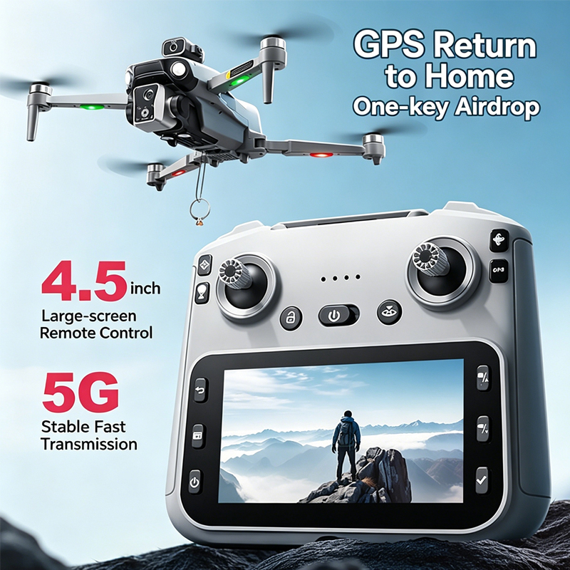 Drone Multispectral - Drone GPS K19 MAX con Fotocamera