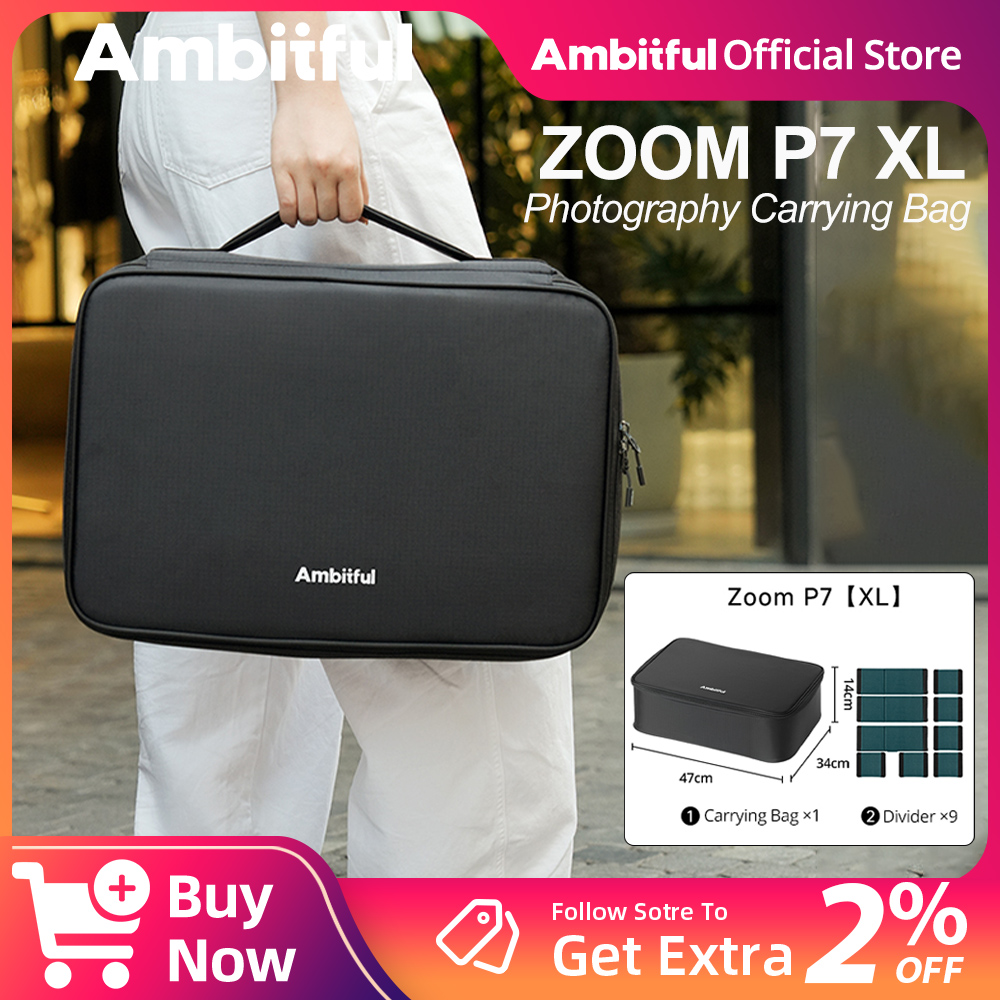 Ambitful ZOOM P7II XL Borsa da - Drone Cinematic recensione e prezzo