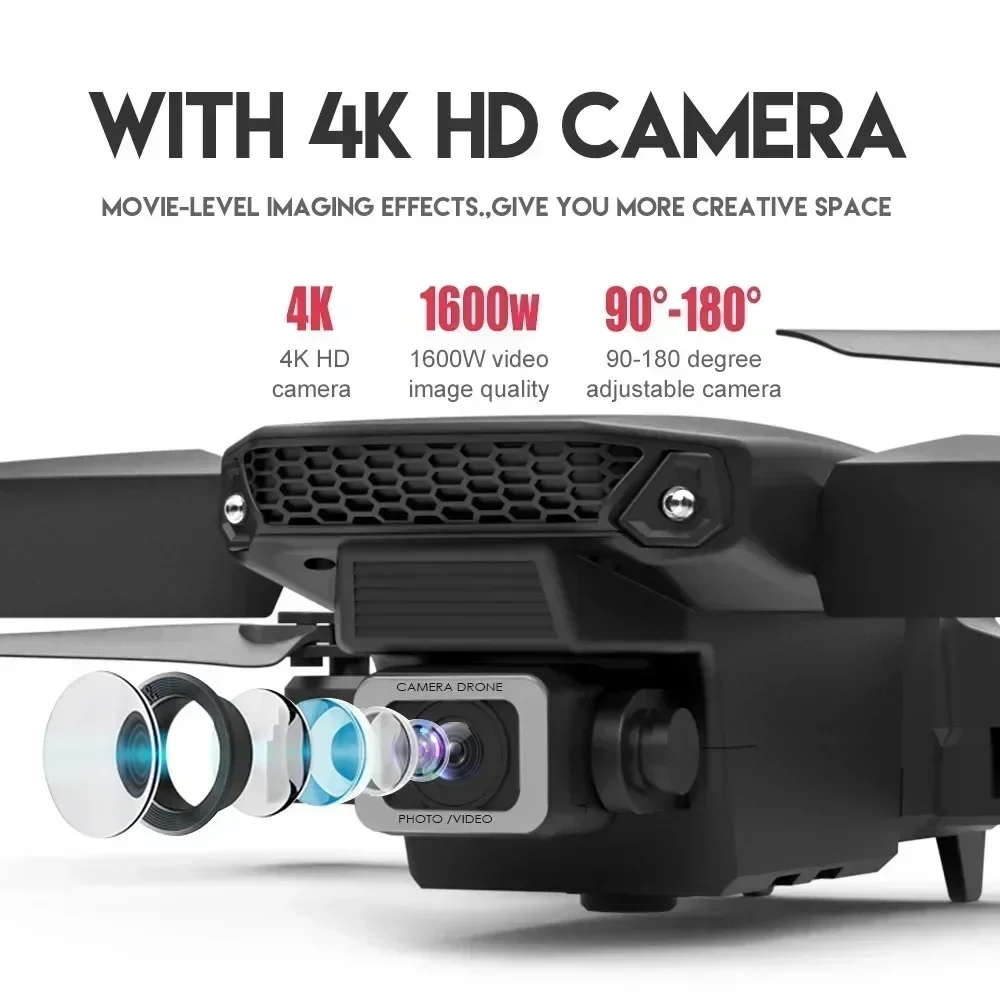 E88 Pro WIFI FPV Drone grandan - Drone Cinematic recensione e prezzo